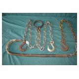 2pcs Heavy Duty Machinery & Material Chains