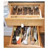 Lot Kitchen Utensils, Flatware & more