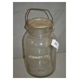 Antique 1 Gallon Glass Buttermilk Jug