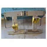 2pcs Large Machinery Mounting Brackets