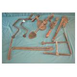 Antique Twist Drill, Wrenches, & More