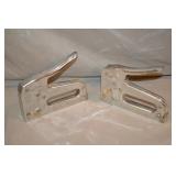 Pair Heavy Duty Arrow Staple Guns