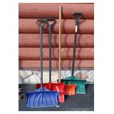 4pcs Various Snow Shovels