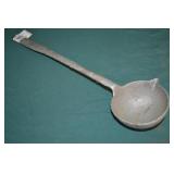 18" Cast Iron Smelting Ladel