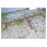 Vintage 6 Foot 3pnt Tractor Toolbar Frame
