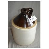 Antique 1 Gallon Crockware Whiskey Jug
