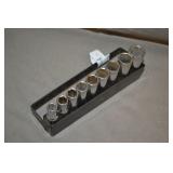 9pc Craftsman 3/8 Drive Metric Deepwell Socket Set