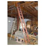Werner 24 Foot Heavy Duty Fiberglass Ext Ladder