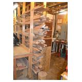 Lot Various Short Cut Lumber, Trim, Dowels & More