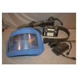 Sandblasting mask With Attached Resperator