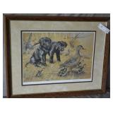 1986 Roger Cruwys Wair For Me Signed Print
