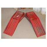Pair Heavy Duty Automotive Vehicle Ramps