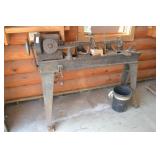 36" Oliver Machinery Lathe with Extras