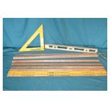 Lot Level, Yard Sticks & Straight Edges