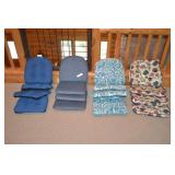 4 Sets 4 Each Padded Seat Cushions