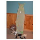 Lot Hair Dryers, Iron, Ironing Board, Fan