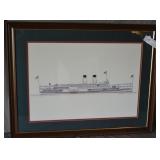 Frank Crevier SS Tashmoo SIgned Print