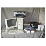 Lot Computer, 2 Printers, Scanner & More