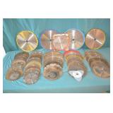 Lot Numerous Circular Saw Blades Various Sizes