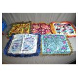 Vintage Military & Other Souvenir Pillow Cases
