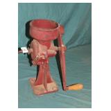 Antique Cast Iron Gristmill Grain Grinder