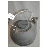 Antique Cast Iron Stovetop Kettle