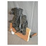 Antique Cast Iron Hand Crank Corn Sheller