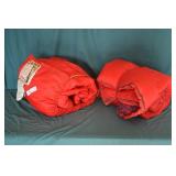 2 Adult Coleman Insul 200 Sleeping Bags