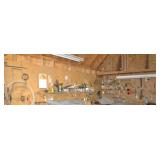 Huge Corner Wall Lot Hardware & Garage Items