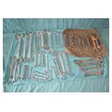 Lot Various Combination, Box & Other Wrenches