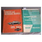 1961 Corvair & 1971 Chevy Vega Shop manuals