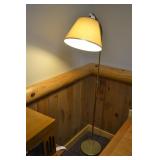 60" Tall Mid Century Brass Floor lamp