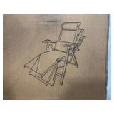 Purple Leaf Outdoor Reclining Chair