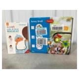 Munchkin Burp Cloths and Activity Center