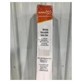 White Retractable Baby Gate