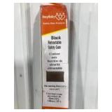 Black Retractable Baby Gate