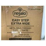 Regalo Extra Wide Metal Walk Through Safety Gate