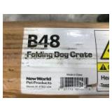 New World Products Folding Dog Crate