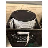 Crate of Dishes