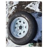 New ST205/75R15 on 5 bolt rim