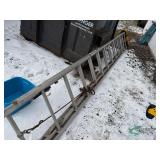 Duo Safe 28 ft Extension ladder, came off of fire truck