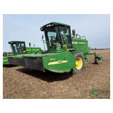 John Deere 4995 Swather with 995 rotary head,  2,710 hours, S/N - E04994X320599