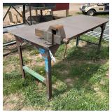 Work Bench with Vise, row:8