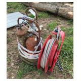 Acetlylene set with hose reel, row:8