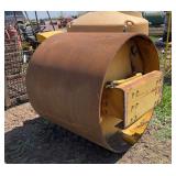 Large yellow steel roller, row:7