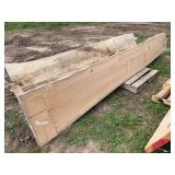 (2) Maple slabs 17'-20', row:9