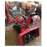 Honda Self Propelled Snow Blower, bldg:green