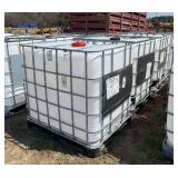 (4) IBC food grade totes, row: