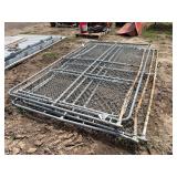 10' x 10 Dog kennel 6' tall, row:5