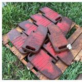 (9) Front End Massey Ferguson Weights, row:11